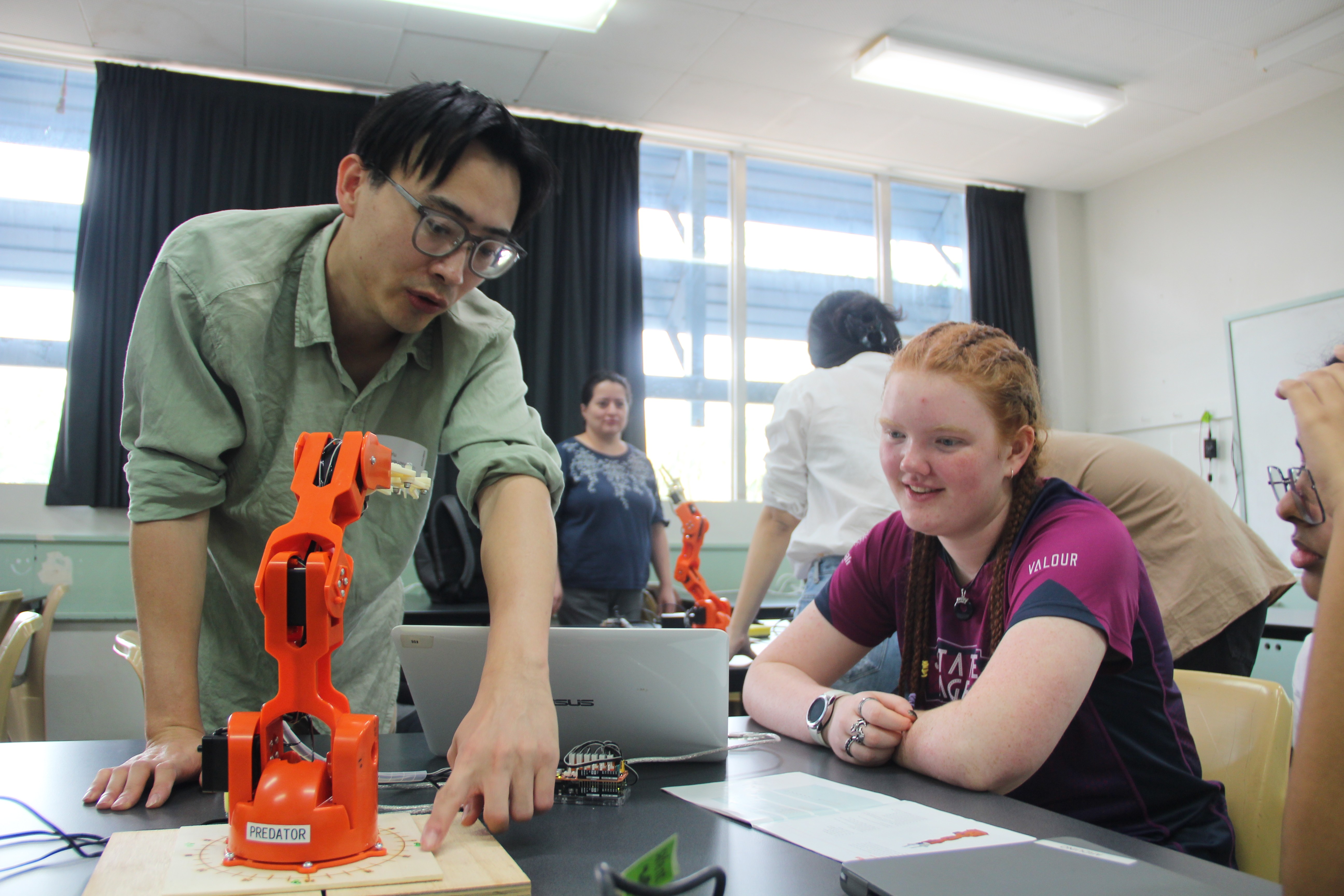 Year 11 C4E Students Explore Real-World Maths Through Robotics Workshop